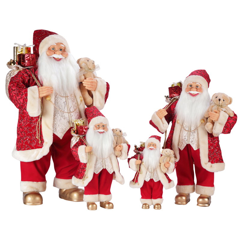 T24-Z011 30 ~ 110cm Kerstmis Claus Decoratie